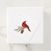 Kardinaal Cadeautags - Vierkant Bedankjes Labels (In situ)
