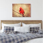 Kardinaal Canvas Afdruk (Insitu (Slaapkamer))