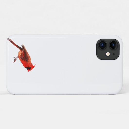 Kardinaal Case-Mate iPhone Case (Achterkant (horizontaal))