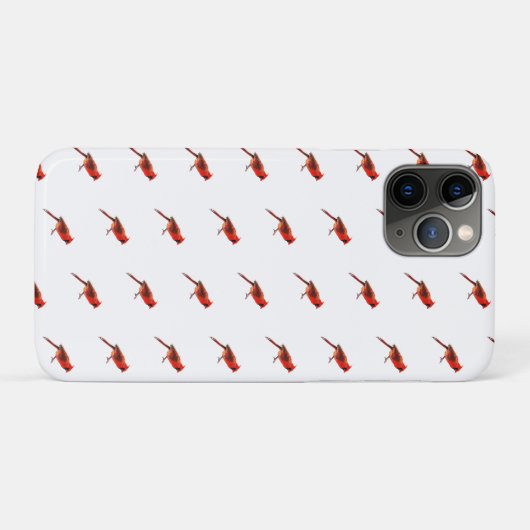 Kardinaal Case-Mate iPhone Case (Achterkant (horizontaal))