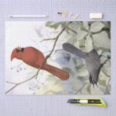 Kardinaal Catbird  Bird Decoupage Natuur Tissuepapier (Craft)