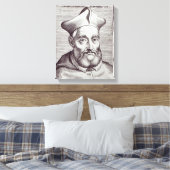 Kardinaal Cesare Baronio Canvas Afdruk (Insitu (Slaapkamer))
