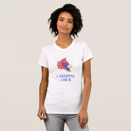 Kardinaal Chick T-shirt (Voorkant volledig)