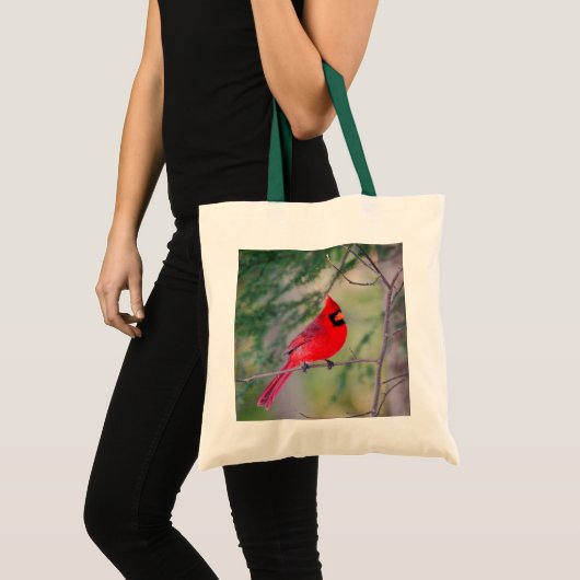 Kardinaal Contrast Tote Bag (Voorkant (product))