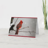 Kardinaal denkt aan uw kaart (Voorkant)