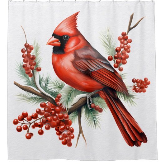 Kardinaal douchegordijn (Voorkant)