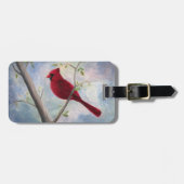 Kardinaal dubbelzijdig bagagelabel (Voorkant horizontaal)