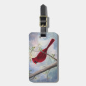 Kardinaal dubbelzijdig bagagelabel (Voorkant verticaal)