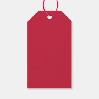 Kardinaal (effen kleur)  cadeaulabel