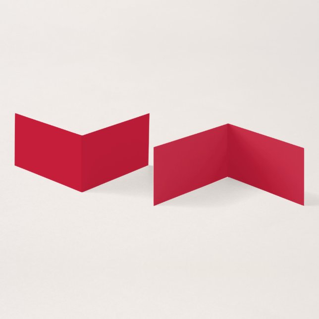 Kardinaal (effen kleur)  kaart (Binnen en buitenkant)