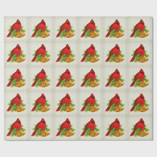  Kardinaal Elegant Gift Wrap - SRF Cadeaupapier (Vlak)