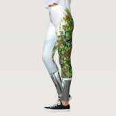 Kardinaal en een kerstboom leggings (Links)