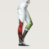 Kardinaal en een kerstboom leggings (Rechts)