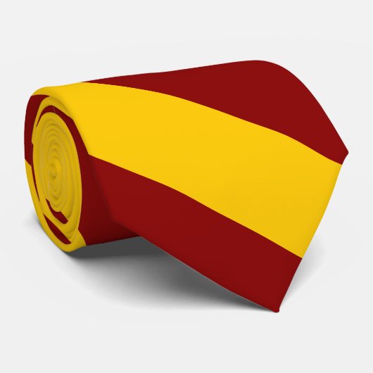 kardinaal en goud II Stropdas (Opgerold)