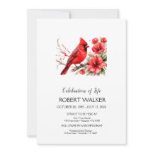 Kardinaal en Hibiscus: eerbetoon aan het leven