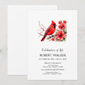 Kardinaal en Hibiscus: eerbetoon aan het leven Kaart (Voorkant / Achterkant)