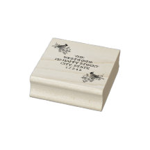 Kardinaal en Hulst Retouradres Houten Stempel