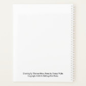 Kardinaal en kolibrie planner (Achterkant)