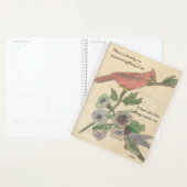 Kardinaal en kolibrie planner (Display)
