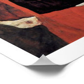 Kardinaal en non, of de kade van Schiele Egon Poster (Hoek)