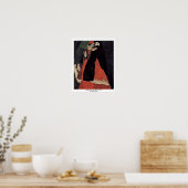 Kardinaal en non, of de kade van Schiele Egon Poster (Keuken)