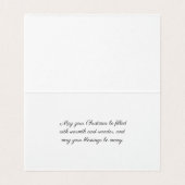 Kardinaal en Ornamenten - Warmte en verwondering Kaart (Binnenkant ongevouwen)