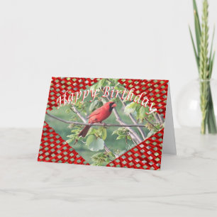Kardinaal en rooster BD 71-z Kaart