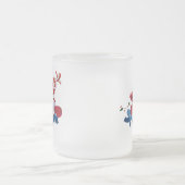 Kardinaal en SNOW man Matglas Koffiemok (Center)