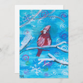 Kardinaal Feestdagenkaart (Voorkant / Achterkant)