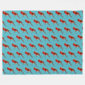 Kardinaal Fleece Deken (Voorkant (Horizontaal))