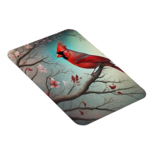 Kardinaal - Flexibele fotomagneet Magneet (Rechterzijde)