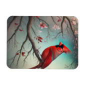 Kardinaal - Flexibele fotomagneet Magneet (Horizontaal)