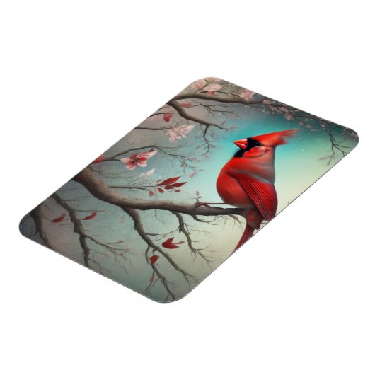 Kardinaal - Flexibele fotomagneet Magneet (Linkerzijde)