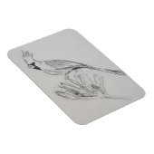 Kardinaal Flexibele Fotomagneet Magneet (Rechterzijde)