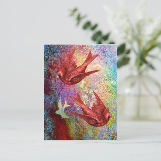 KARDINAAL FLIGHT.jpg Briefkaart (Staand voorkant)