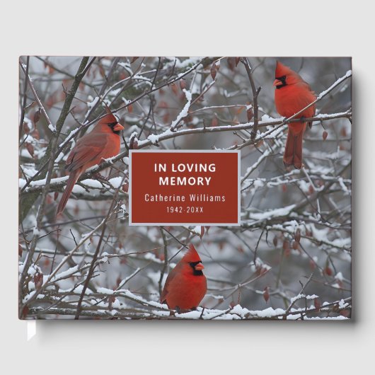 Kardinaal Folie begrafenis gastenboek in liefdevol (Voorkant)
