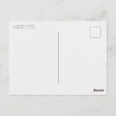 Kardinaal Funeral Memorial Briefkaart (Achterkant)