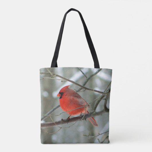 Kardinaal Gedrukte Canvas tas (Achterkant)