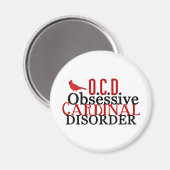 Kardinaal geobsedeerd door Funny Magneet (Voorkant / Achterkant)