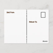 Kardinaal gezegde Hallo en Miss You Briefkaart (Achterkant)