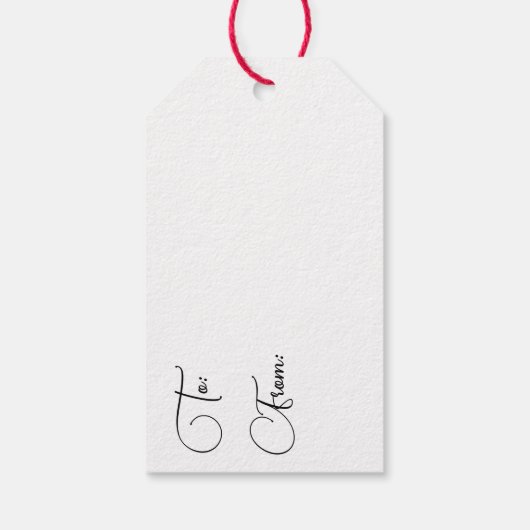  Kardinaal Gift Label Cadeaulabel (Achterkant)