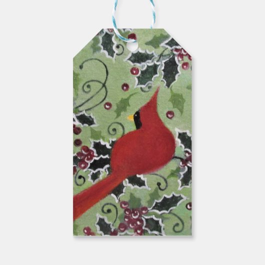 Kardinaal Gift Label Cadeaulabel (Achterkant)