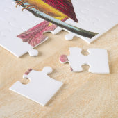 Kardinaal Grosbeak door John James Audubon Legpuzzel (Zijkant)