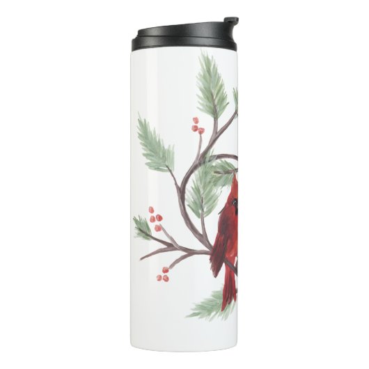 Kardinaal Hart Thermische Tumbler Thermosbeker (Gedraaid links)