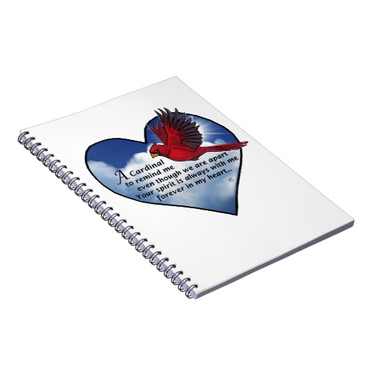 Kardinaal hartstuk notitieboek (Rechterzijde)