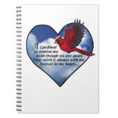 Kardinaal hartstuk notitieboek (Voorkant)