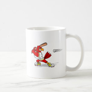 Kardinaal honkbalspeler koffiemok