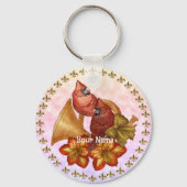 Kardinaal Hoorn Sleutelhanger (Voorkant)