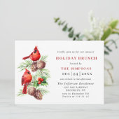 Kardinaal Hulstbes Kerst BRUNCH Kaart (Staand voorkant)