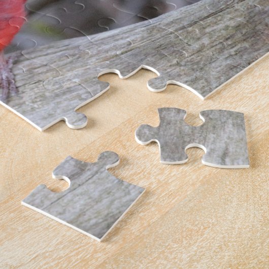 Kardinaal in Bossen Legpuzzel (Zijkant)